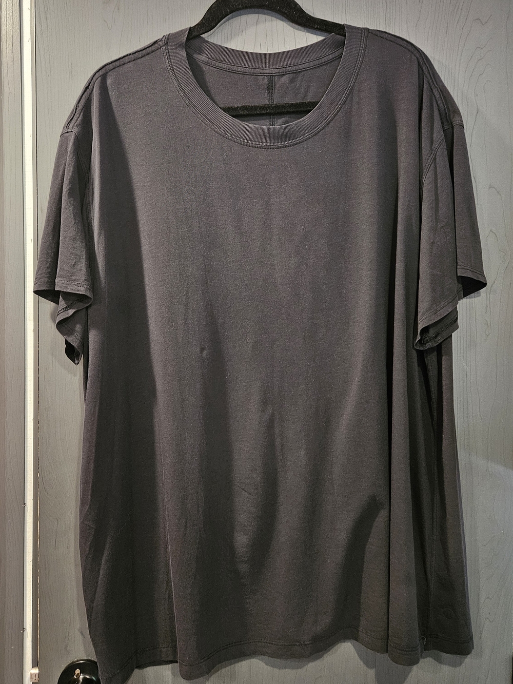 lululemon athletica Drysense Short-Sleeve Training Shirt in Heathered Black